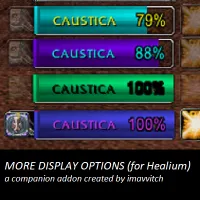 More Display Options (for Healium)
