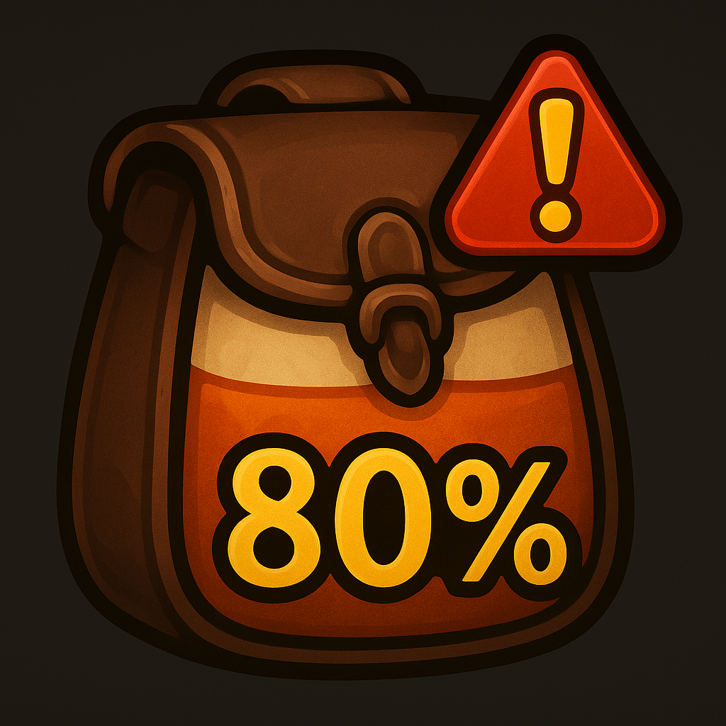 Bag Space Notifier