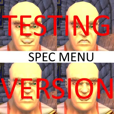 Spec Menu