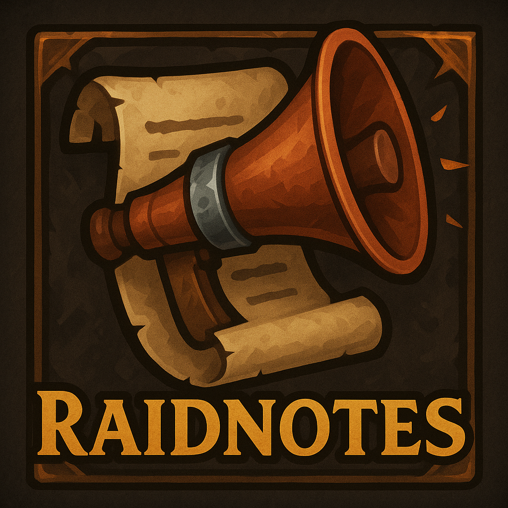 Raid Notes