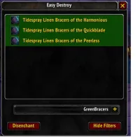 EasyDestroy - Disenchanting Made Easy