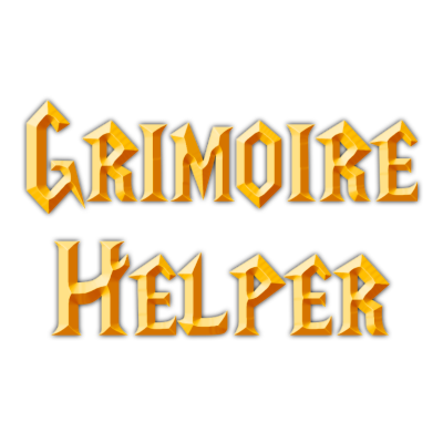 ZamestoTV: Grimoire Helper