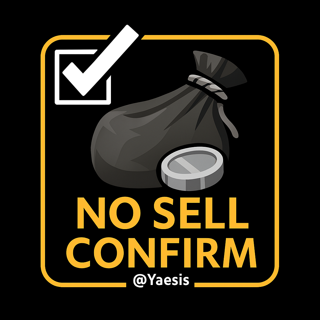 NoSellConfirm