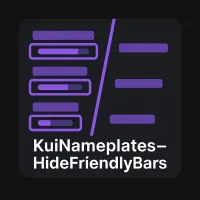 KuiNameplates HideFriendlyBars