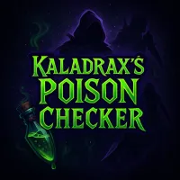 Kaladrax's Poison Checker