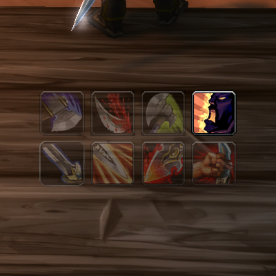 Arms Warrior Combat HUD