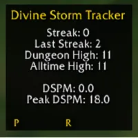 Divine Storm Tracker
