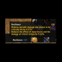 ElvUI DataText Resilience