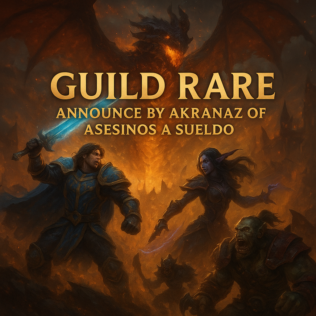 Guild Rare Announce   by akranaz 