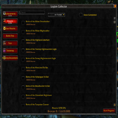 Legion Remix Collector