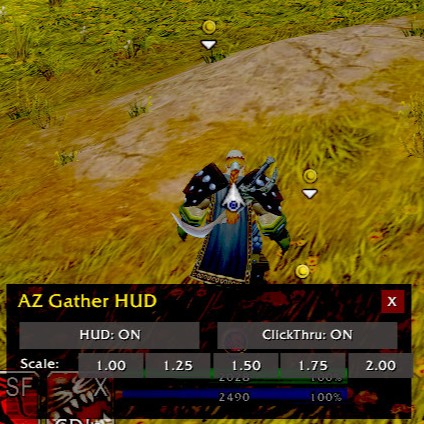 Az Gather Hud