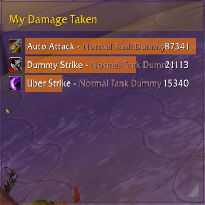 My  Damage Taken