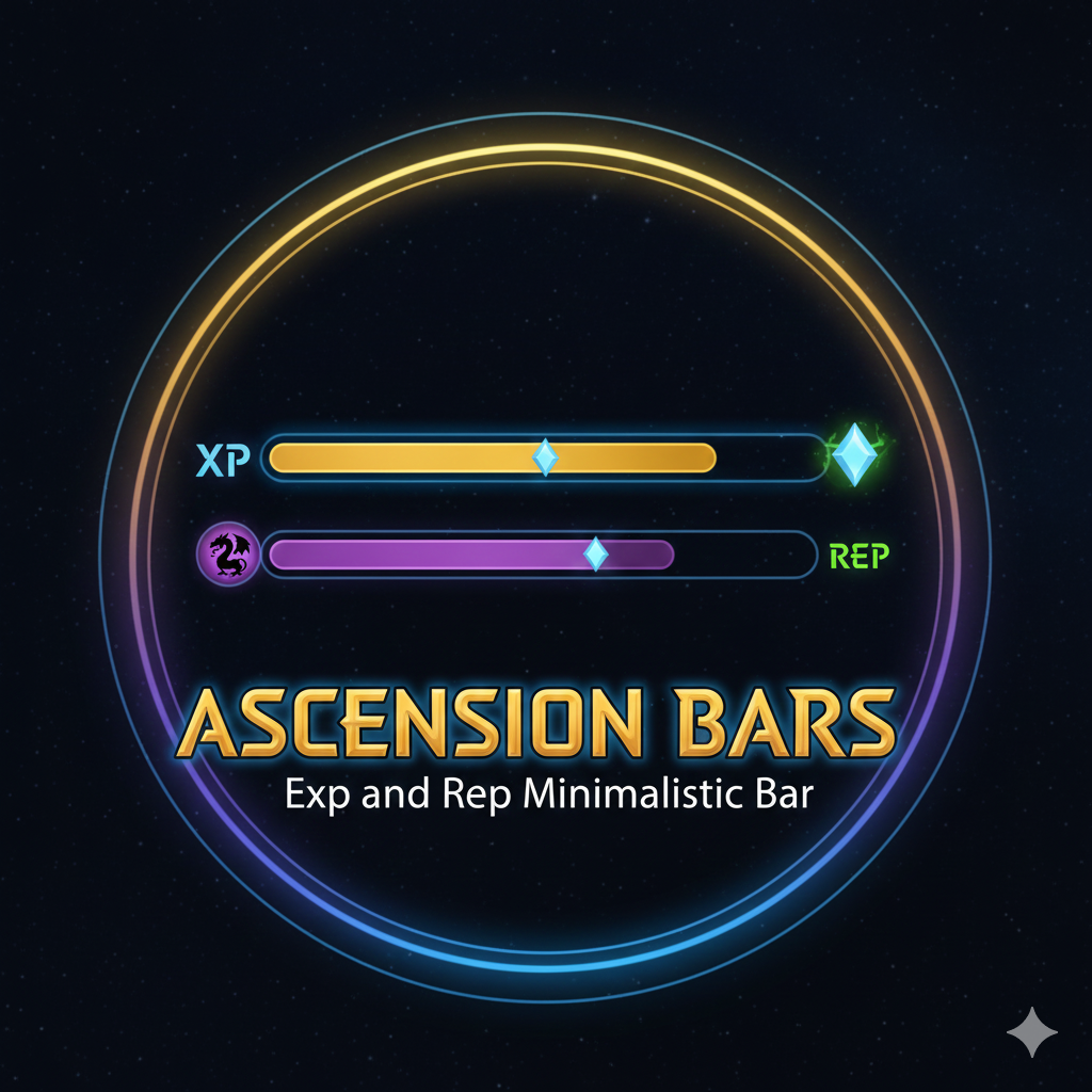 Ascension Progress Data Bars