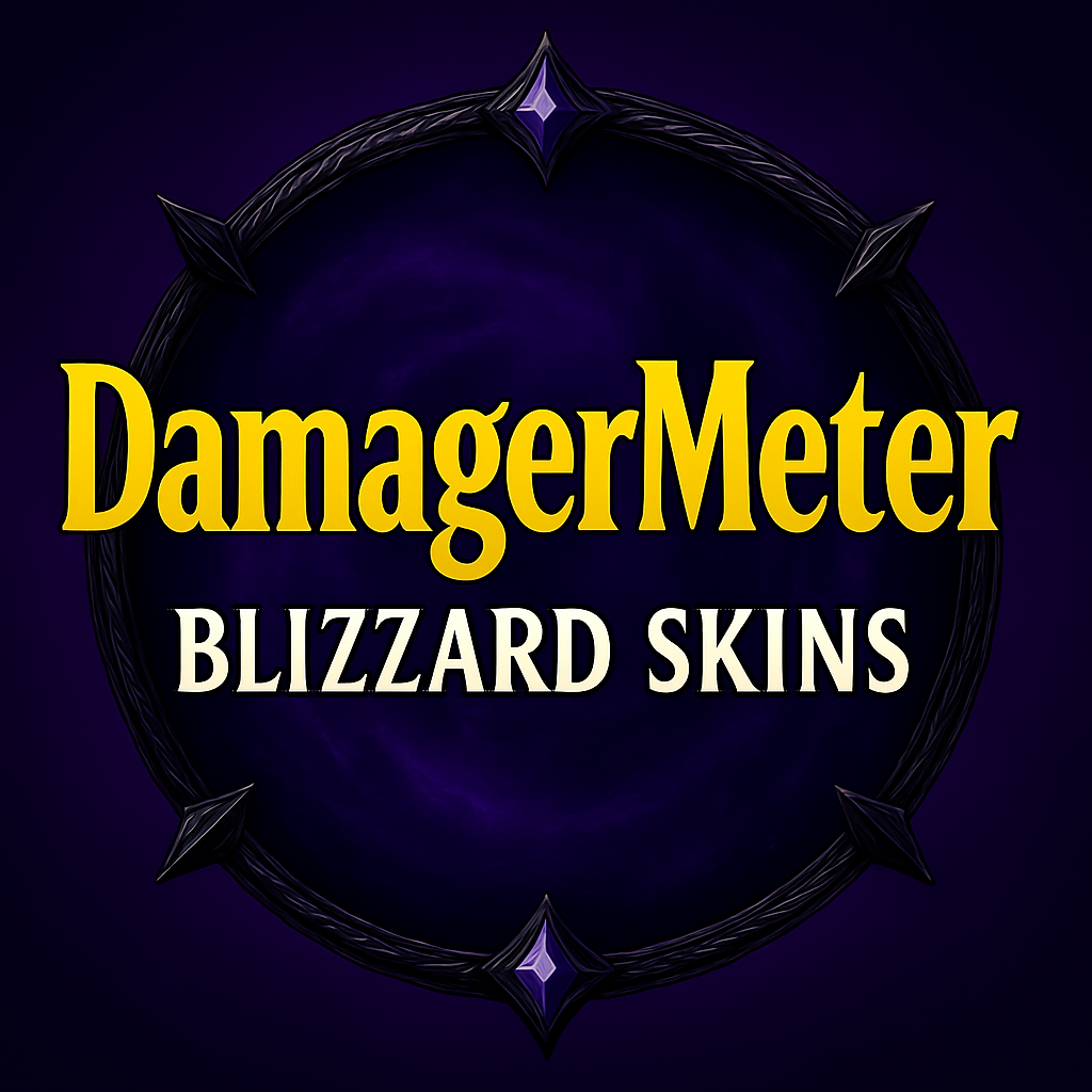 Damage Meter Blizzards Skins