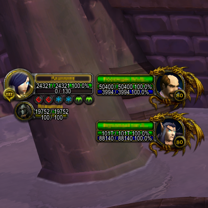 Custom Unit Frames Text