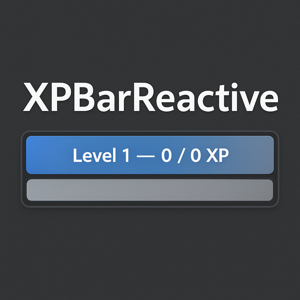 XPBarReactive