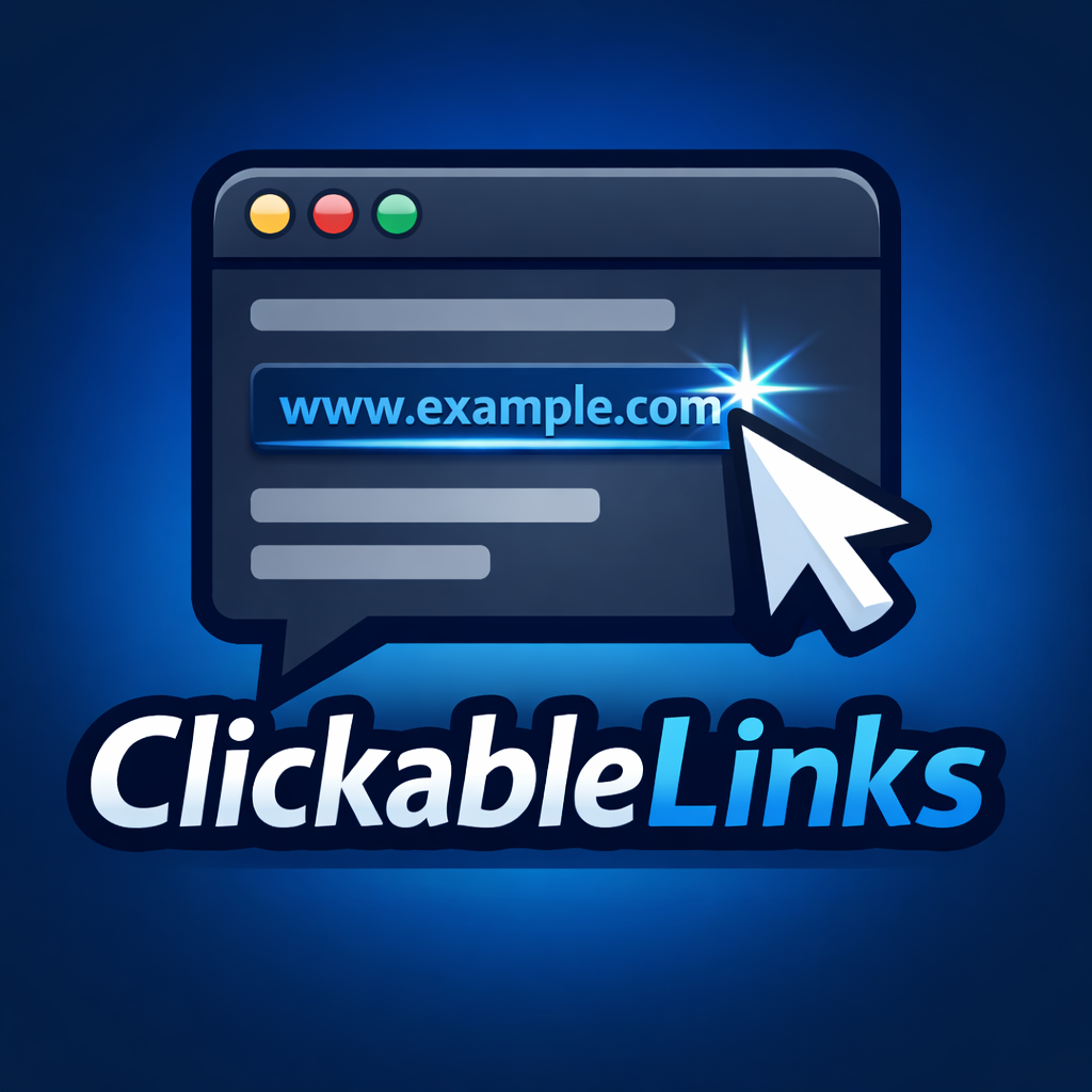 Clickable Links