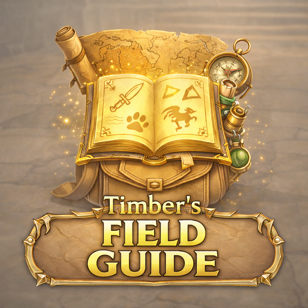 Timber's Field Guide