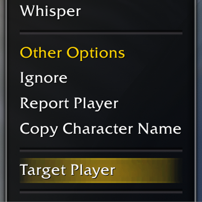 Target Player From Chat