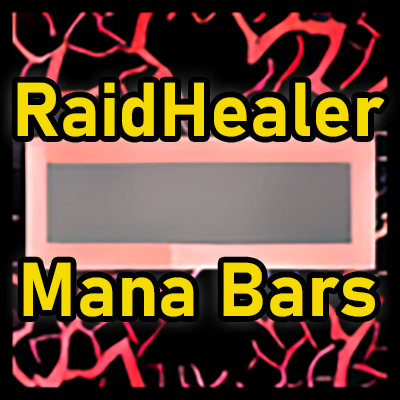 Raid Healer Mana Bars