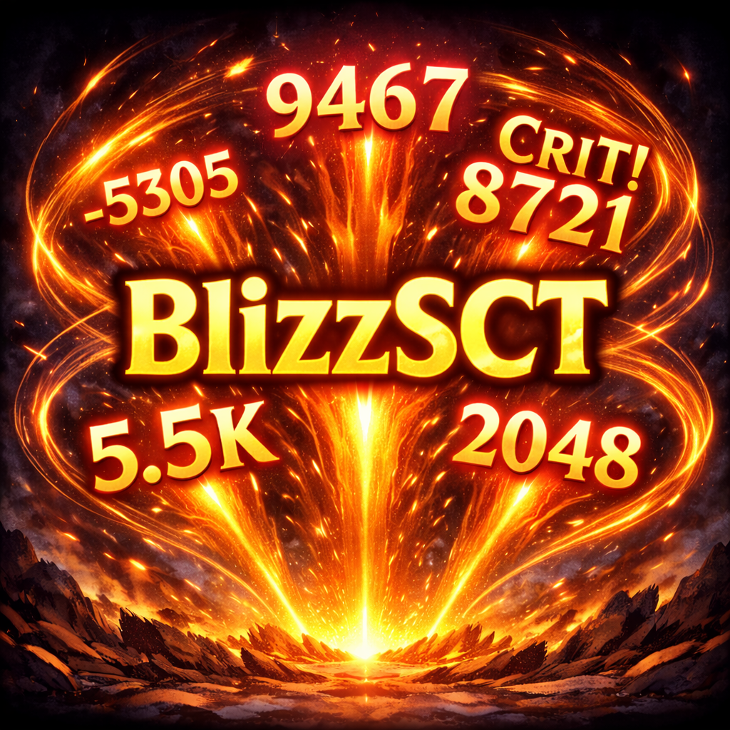 Blizz Scrolling Combat Text