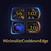 MiniCE - Cooldown Text & Edge Styler