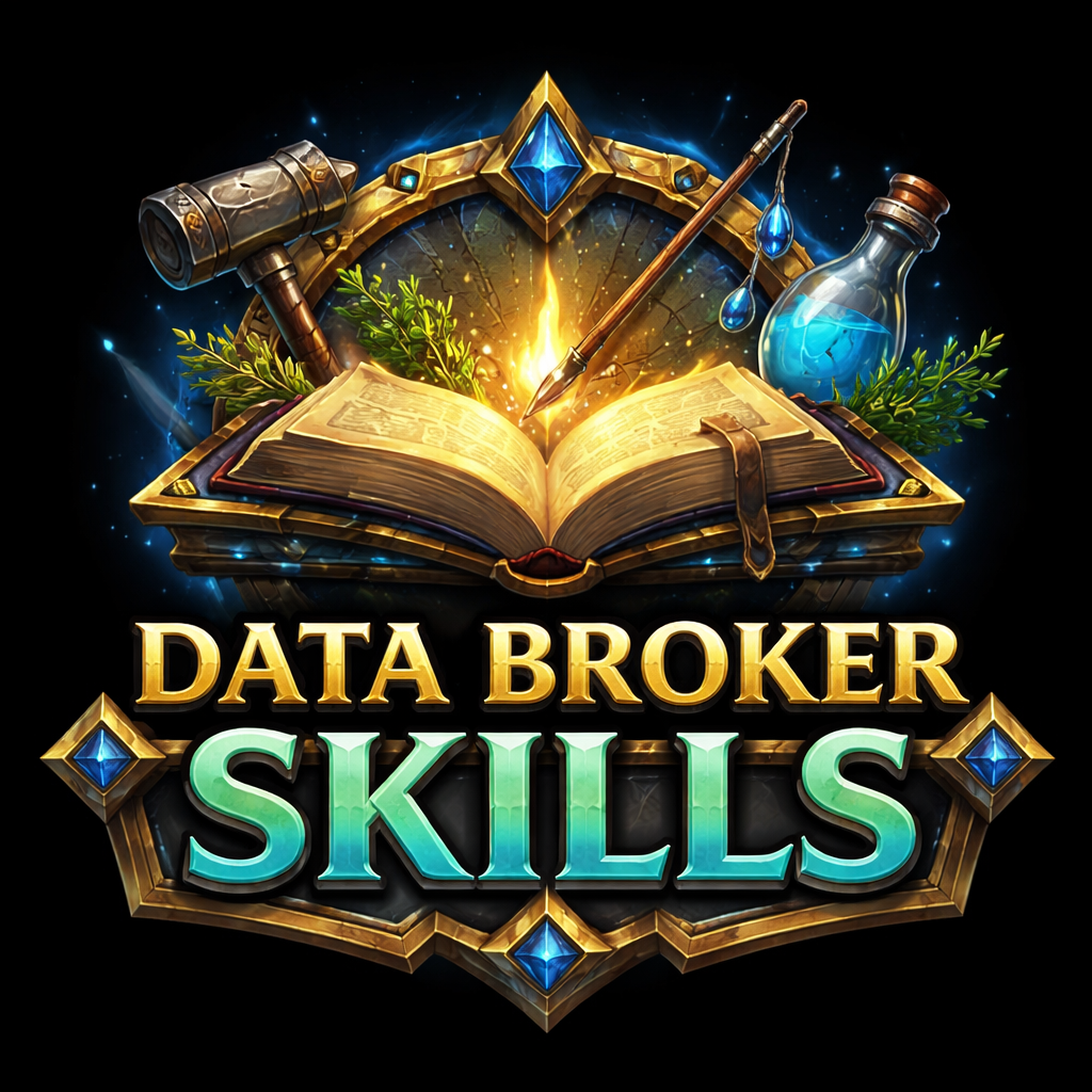 Data Broker Skills TBC