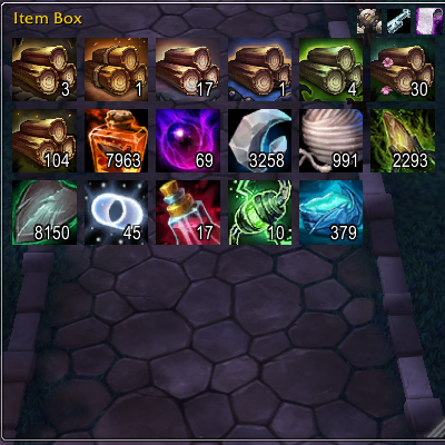 Item Box - Keep Track of Item Count