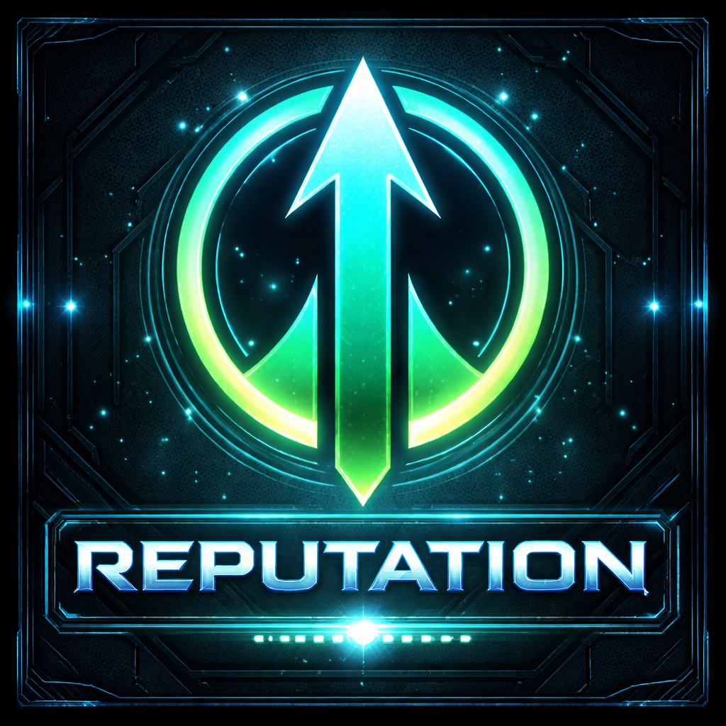 Futuristic Reputation Bar