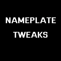 Nameplate Tweaks