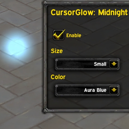 CursorGlow: Midnight