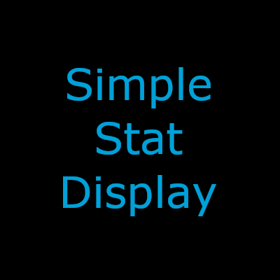 Simple Stat Display