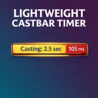 Lightweight Castbar Timer