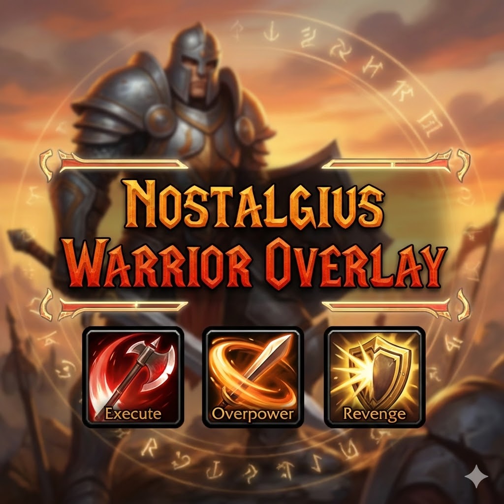 Nostalgius Warrior Overlay