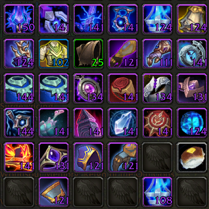 BlizzardBags ilvl