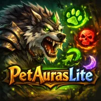 PetAurasLite - Pet Buff And Debuff Bars