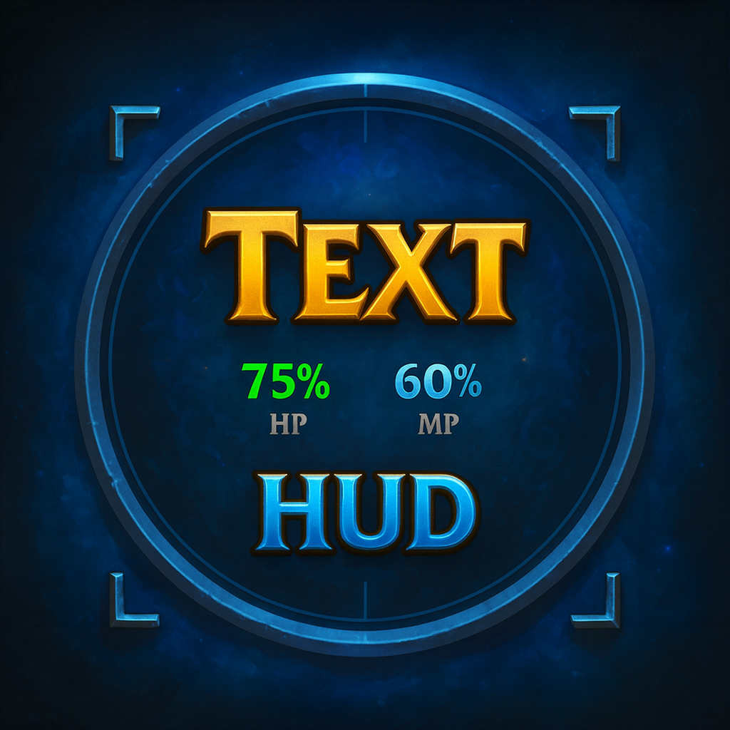 Text Hud