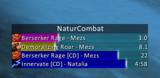 Natur Enemy Castbar - Classic