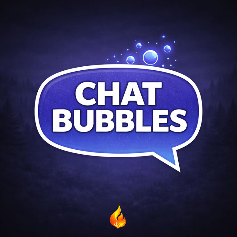 Clean Chat Bubbles
