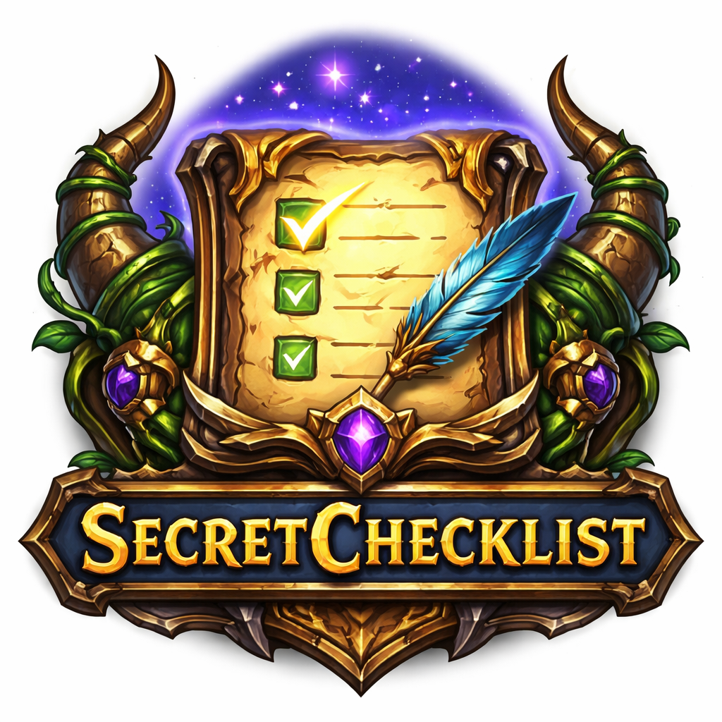 SecretChecklist