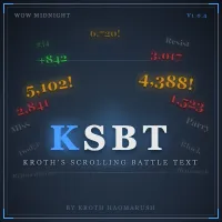 Kroth Scolling Battle Text
