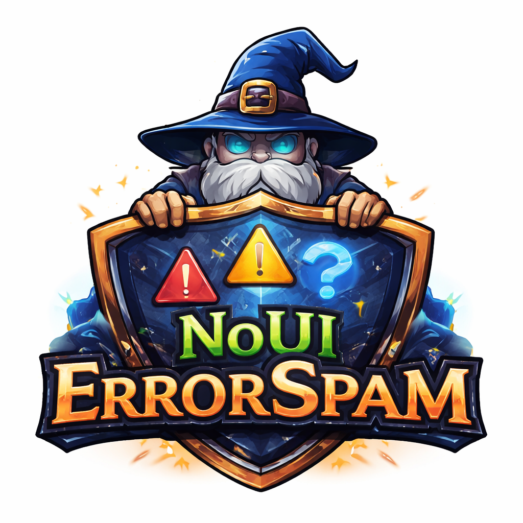 NoUIErrorSpam
