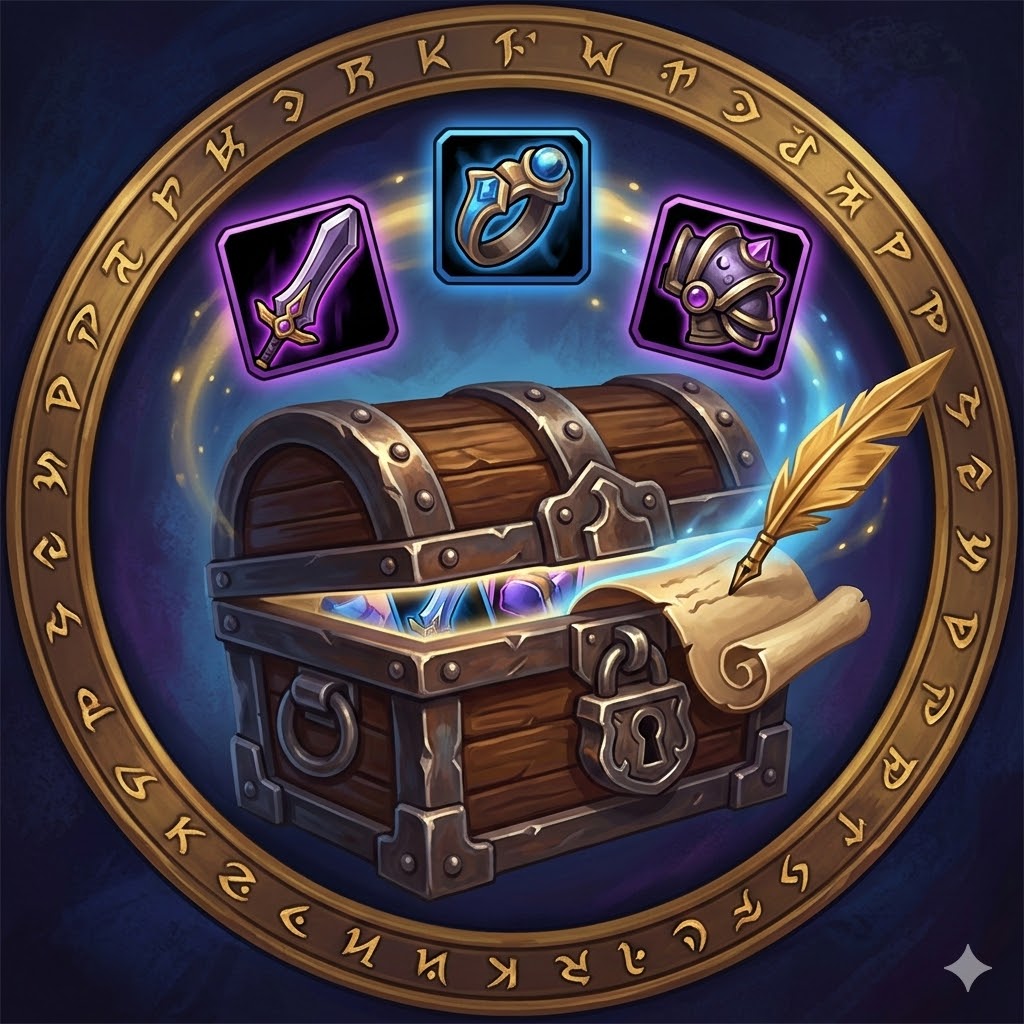 Dungeons and Raids Loot WishList