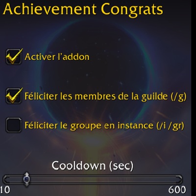Achievement Congrats