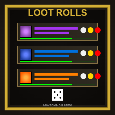 Blocky Loot Frame