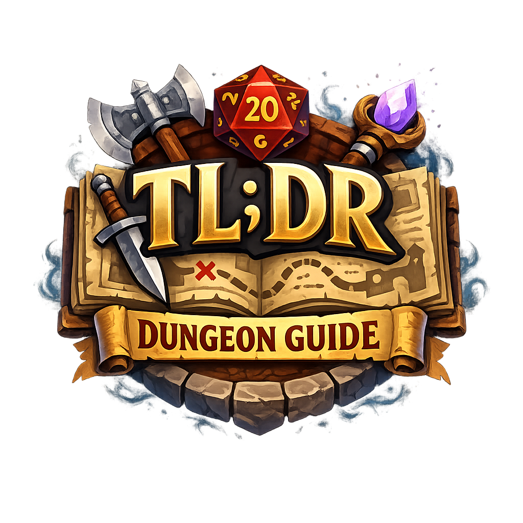 TL;DR Dungeon Guide