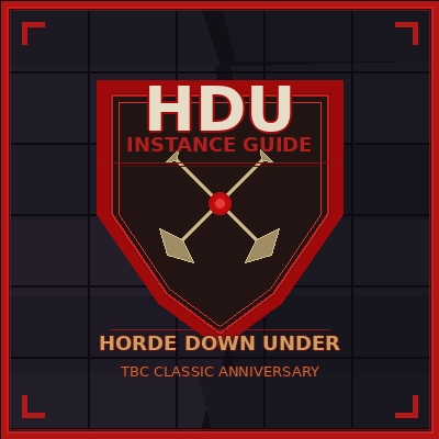 Horde Down Under Instance Guide