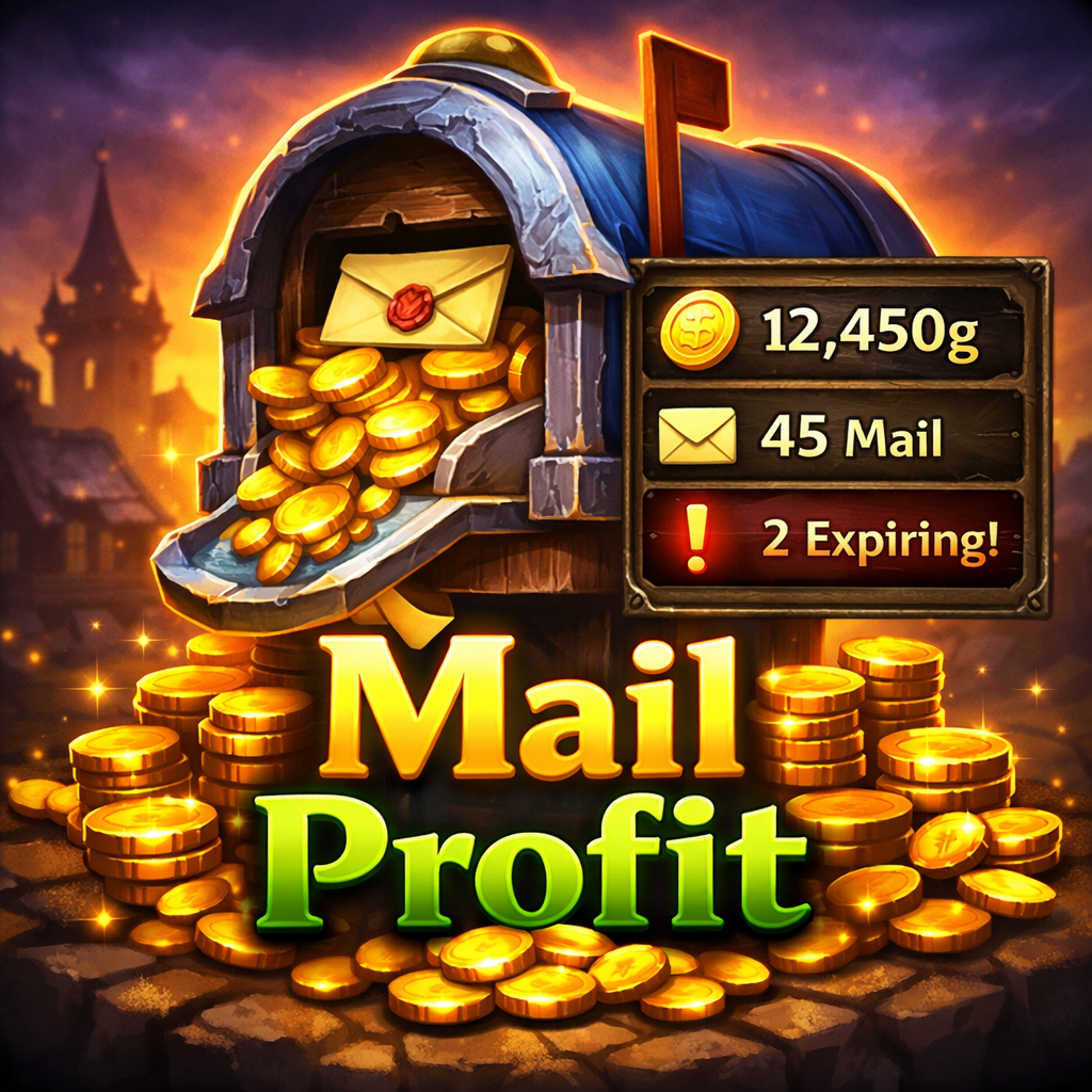 Mail Profit – Track Gold Earned From Your Mail