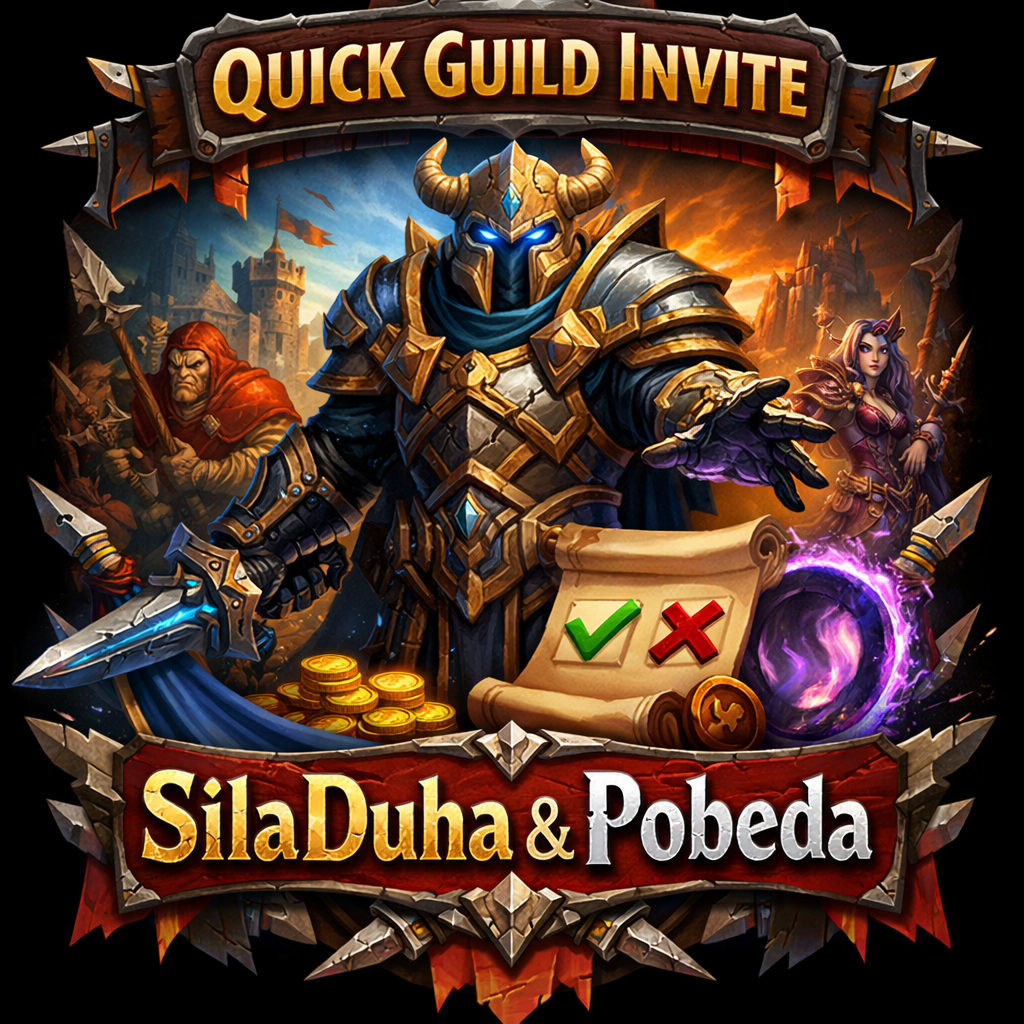 Guild Invite - SilaDuha&Pobeda