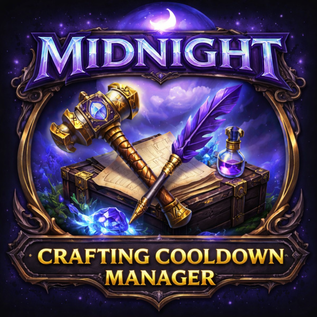 Midnight Crafting Cooldown Manager